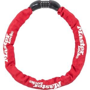 Master Lock 3ft Long x 5/16in Diameter Steel Chain w/combination(Spt007)